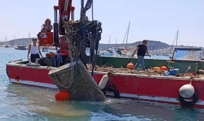 Bodrum’da tonoz temizliği sürüyor