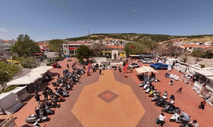 Bozcaada’da güvenli sürüş eğitimi verildi