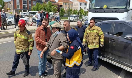 Bursa’da tırla cip çarpıştı: 1 yaralı