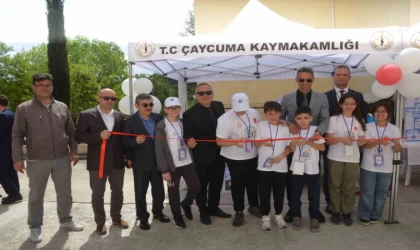 Çaycuma BİLSEM’de TÜBİTAK 4006 Bilim Fuarı göz doldurdu