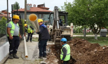 Çıtlık Mahallesinin içme suyu hatları yenileniyor