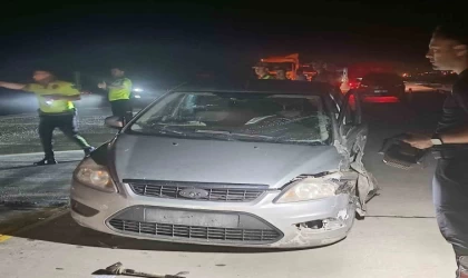 Cizre’de hafif ticari araç ile otomobil çarpıştı: 6 yaralı