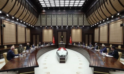 Cumhurbaşkanı Erdoğan, Cumhurbaşkanlığı Politika Kurullarının başkanvekillerini kabul etti
