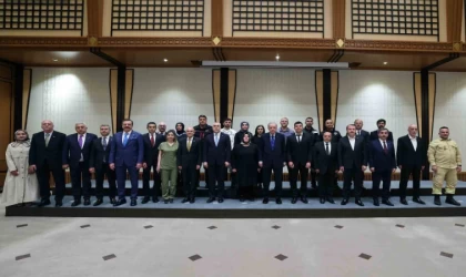 Cumhurbaşkanı Erdoğan işçilerle bir araya geldi