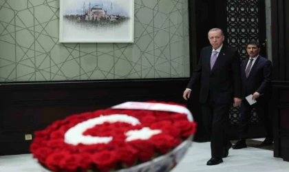 Cumhurbaşkanlığı Kabinesi, Cumhurbaşkanı Recep Tayyip Erdoğan başkanlığında Beştepe’de toplandı.