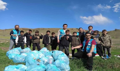Daha temiz Tomarza için mesire alanları temizlendi