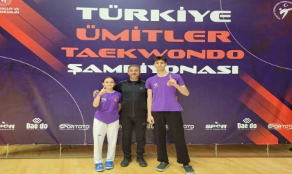 Damla Nur Yılmaz ve Emir Perçin Milli takımda