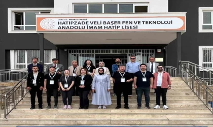 Denizli’de lise öğrencilerine meslekler tanıtdı