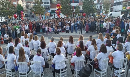 Devrek’te kadınların darbuka şovu