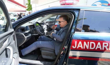 Edremit’te TOGG, Jandarma’nın hizmetine girdi