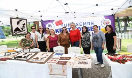 El emeği göz nuru ürünler Atatürk Kent Parkı’nda satışta