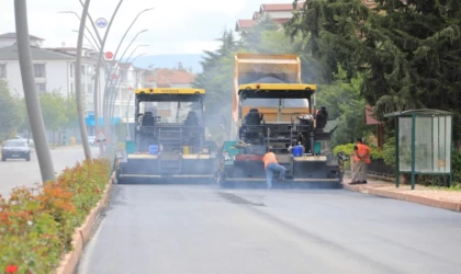 Elazığ’da asfaltlama seferberliği