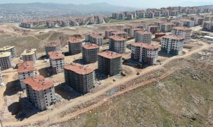 Elazığ’da deprem konutlarında sona gelindi