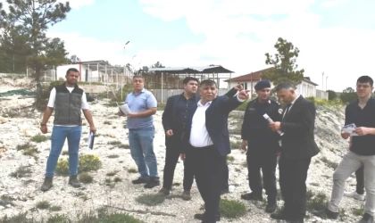 Emet’te hayvan barınağı yapım çalışmaları