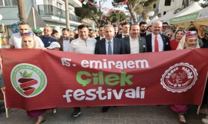 Emiralem Çilek Festivali’ne muhteşem başlangıç