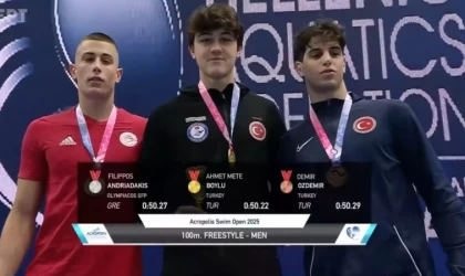 En iyi derecesini yüzdü, tarihe geçti