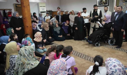 Engelli vatandaşlar camide buluştu