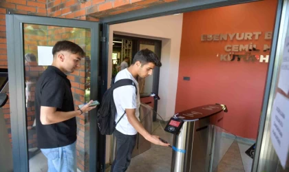 Esenyurt’ta kütüphaneler akıllı sisteme geçiyor