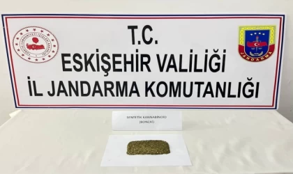 Eskişehir’de ilçeye uyuşturucu taşıyan 2 şüpheli yakalandı
