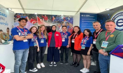 EÜ’nün standı, TEKNOFEST KKTC’de teknoloji tutkunlarının ilgi odağı oluyor