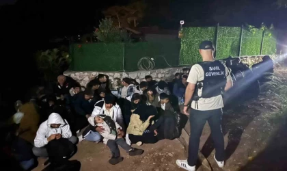 Fethiye’de 17’si çocuk 36 düzensiz göçmen yakalandı