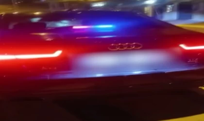 Gaziantep’te yetkisiz çakar kullanan 16 araca 2 milyon TL ceza