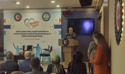 HAK-İŞ Genel Başkanı Arslan: ”900 bine yakın HAK-İŞ üyesi içerisinde tespit edebildiğimiz engelli sayımız 5 bin 500 civarında”