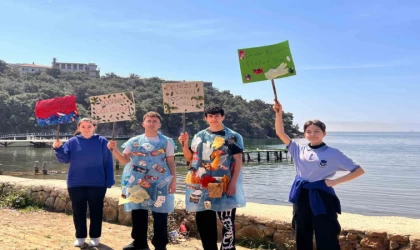 Heybeliada öğrencilerinden çevre koruma çağrısı