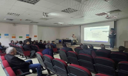 Horasan’da mahalle muhtarlarına yönelik madde bağımlılığı semineri düzenlendi