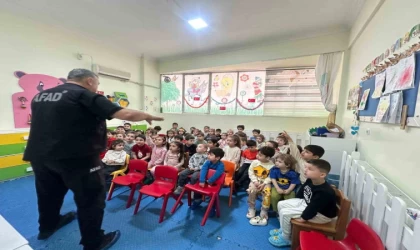 İncirliova’da miniklere yangın ve afet eğitimi