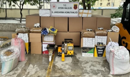 Jandarma ekipleri 685 bin makaron ele geçirildi