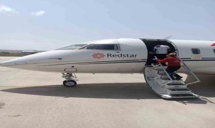 Kalp hastası bebek uçak ambulansla İstanbul’a sevk edildi