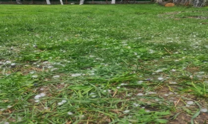 Karabük’te dolu yağışı hayatı olumsuz etkiledi