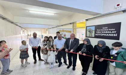 Karacasu’da Şehit Veli Kabalay Kütüphanesi açıldı