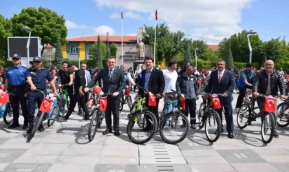 Karapınar’da ”Spor için pedalları çevir” etkinliği