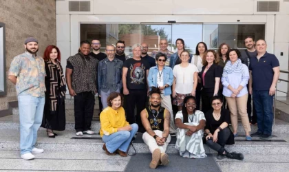 Karayipli sanatçılar İzmir’de öğrencilerle buluştu