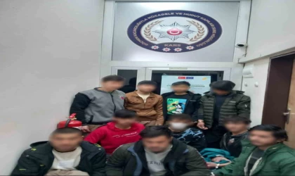 Kars’ta düzensiz göçmenlere yönelik uygulama yapıldı