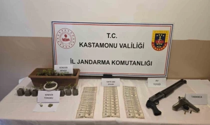 Kastamonu’da uyuşturucu operasyonu: 1 gözaltı