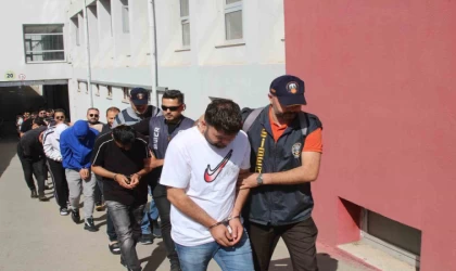 Kayhanlar suç örgütüne 20 ilde operasyon: 55 tutuklama