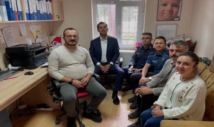 Kaymakam Aslan’dan Taşoluk Aile Sağlığı Merkezi’ne ziyaret