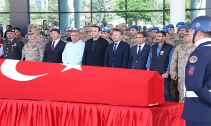 Kazada hayatını kaybeden uzman çavuş son yolculuğuna uğurlandı