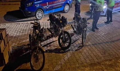 Kırşehir’de 3 motosiklet sürücüsüne 83 bin 989 lira ceza