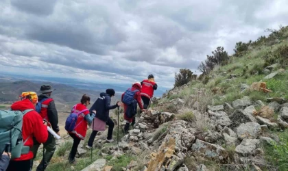 Kırşehir’de Ali Öllez Dağı’na ilk resmi tırmanış gerçekleştirildi
