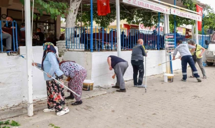 Kızılcaköy bembeyaz oldu