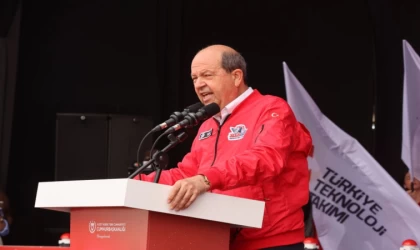 KKTC Cumhurbaşkanı Tatar: ”Türkiye’nin gücüyle, milli savunma sanayisinin başarılarıyla buradaki milli egemenliğimizi bir kez daha hep birlikte haykırabiliyoruz”