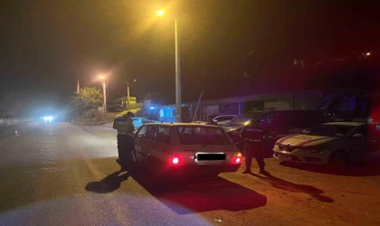 Köşk’te şok trafik uygulaması: 22 sürücüye 45 bin lira ceza