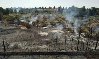 Kudüs’te devam eden yangınlar 5 bin dönümlük alanı küle çevirdi