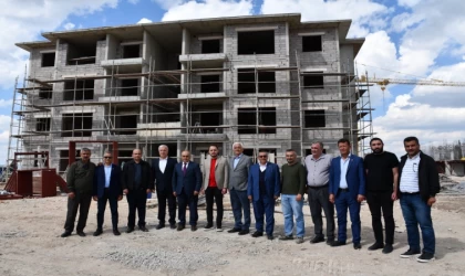 Kulu’da toplu konut inşaatları ve OSB’de inceleme yapıldı