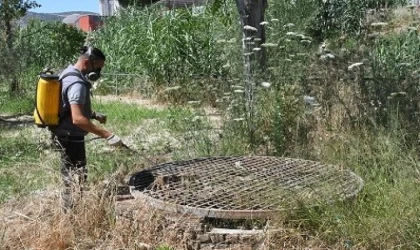 Kuşadası Belediyesi halk sağlığı için vektörel mücadelesini sürdürüyor