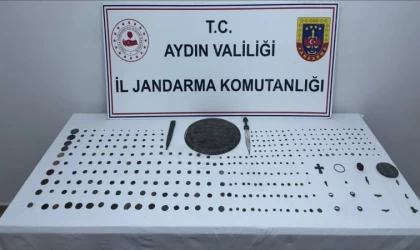 Kuşadası’nda tarihi eser operasyonu